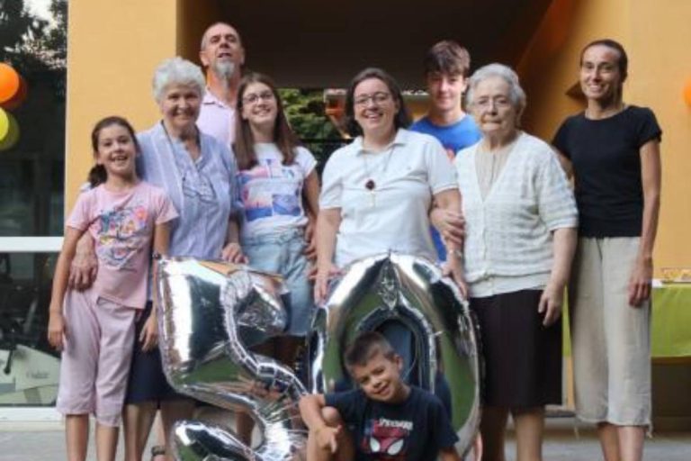 Foto di gruppo a Casa Zoe