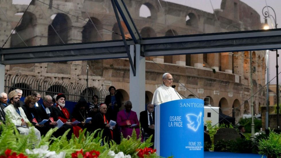 Il discorso del Pontefice (@Vatican Media)