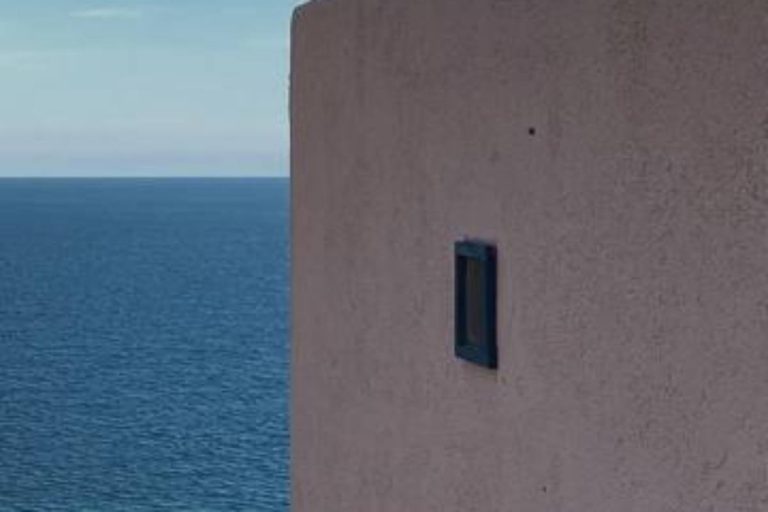 Particolare di una delle foto in mostra