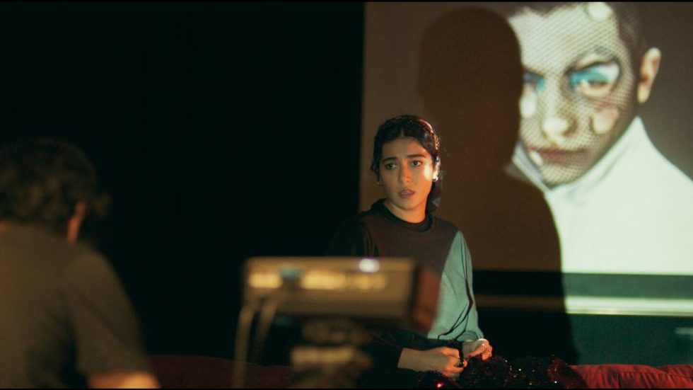 Una scena del film Glitter