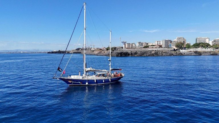 La nave Madleen della Freedom Flotilla (oto Vatican News)