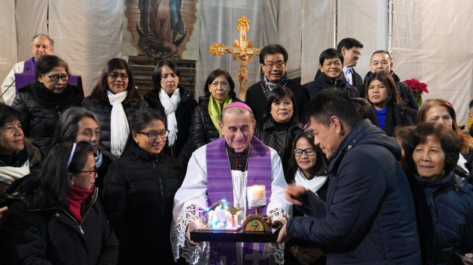 Auguri con i migranti