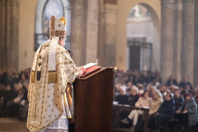 Mons. Mario Delpini d (Agenzia Fotogramma)