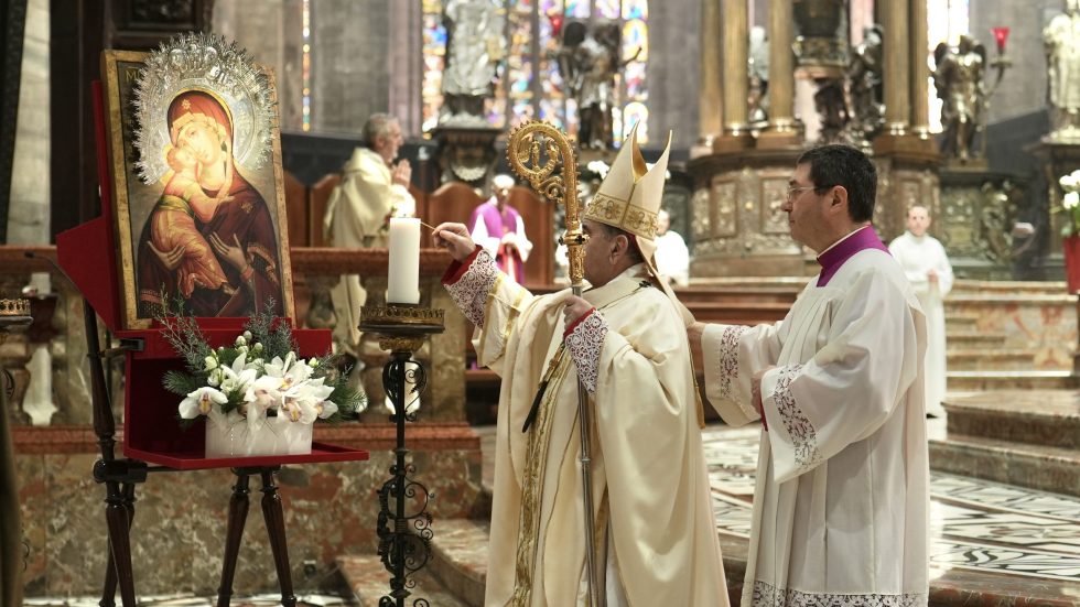 Delpini immacolata 2025 Mons. Delpini (Foto Andrea Cherchi)