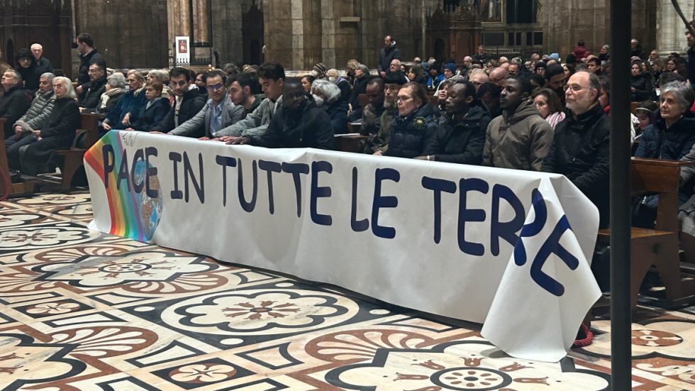 La Messa per la pace in Duomo