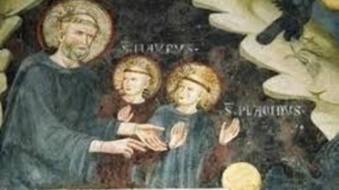 Santi Mauro e Placido, monaci