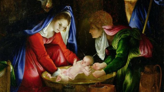 La Natività di Lotto, tre incontri
