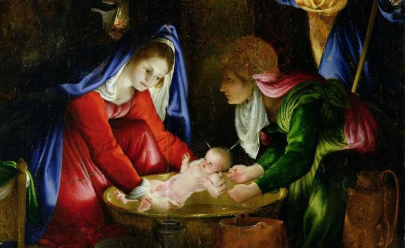 La Natività di Lotto, tre incontri