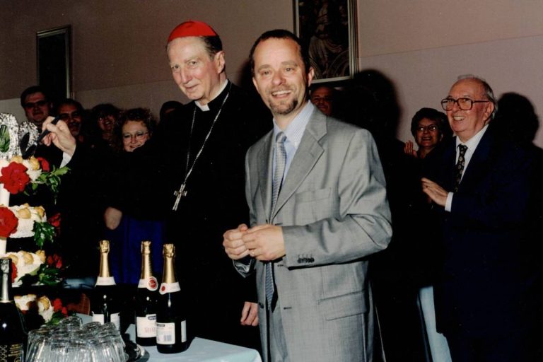 Il cardinale Martini e Marco Vergottini