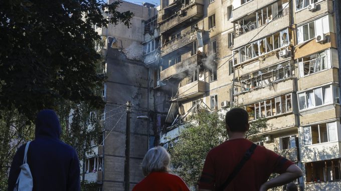Un camion di aiuti per sostenere l’Ucraina