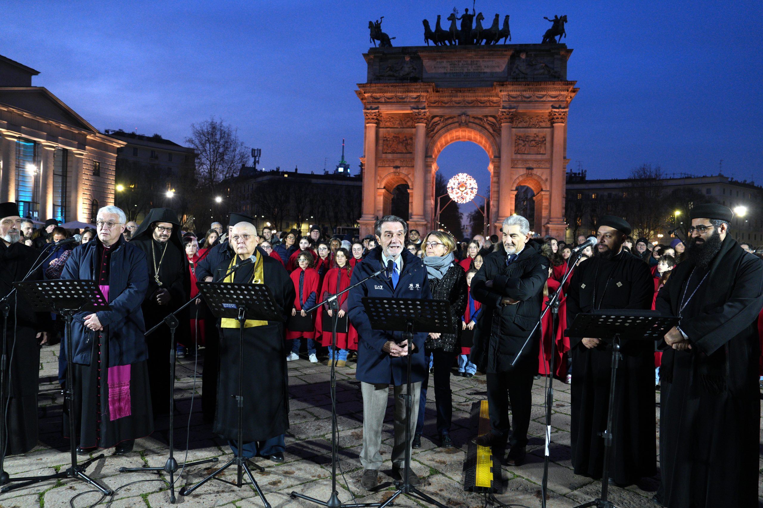 Evento interreligioso Arco della Pace 2026