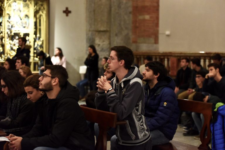 Universitari, Messa di ingresso in Quaresima