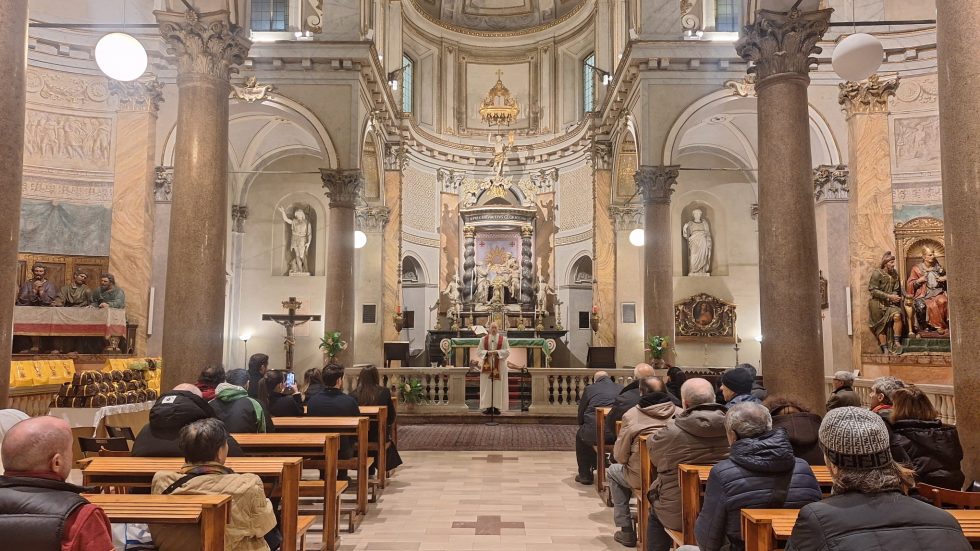 Iniziativa San Biagio_Opera Cardinal Ferrari (1) La mattinata nella chiesa di San Sepolcro