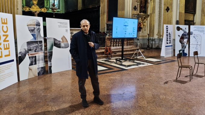 L’allenatore di basket Ettore Messina