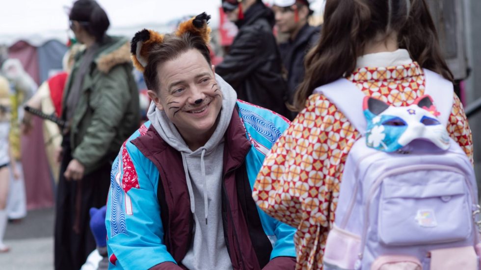 Rental family L'attore Brendan Fraser in una scena del film Rental family