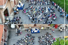 Alla Valle di Ezechiele la Messa della Divina Misericordia celebrata dal cardinale Bagnasco