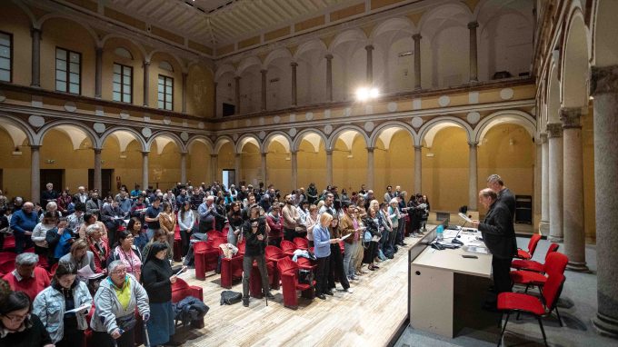 La carica dei 101 catecumeni verso la Traditio