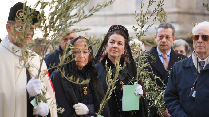 Il Duomo accoglie le Palme