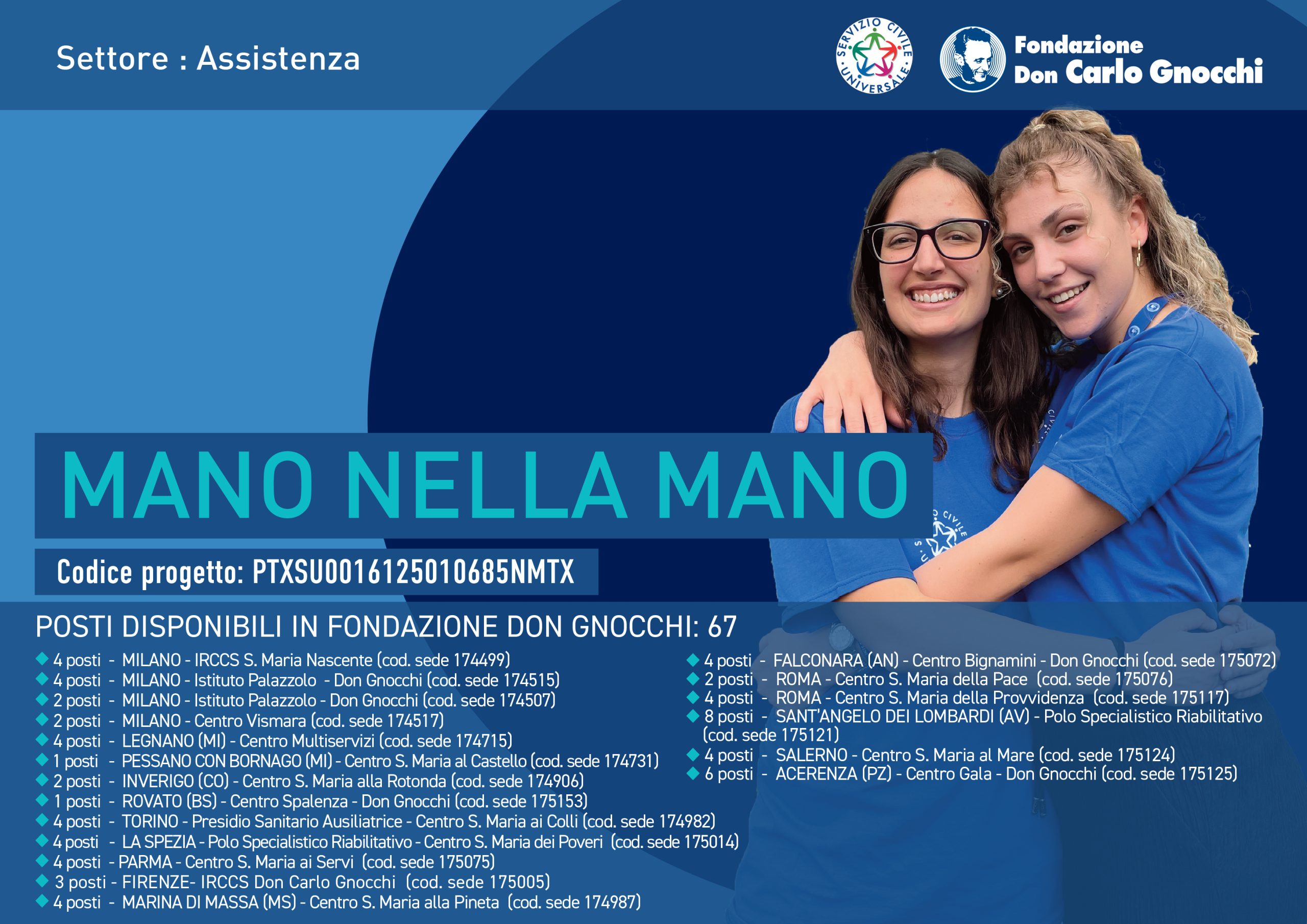 servizio civile don Gnocchi