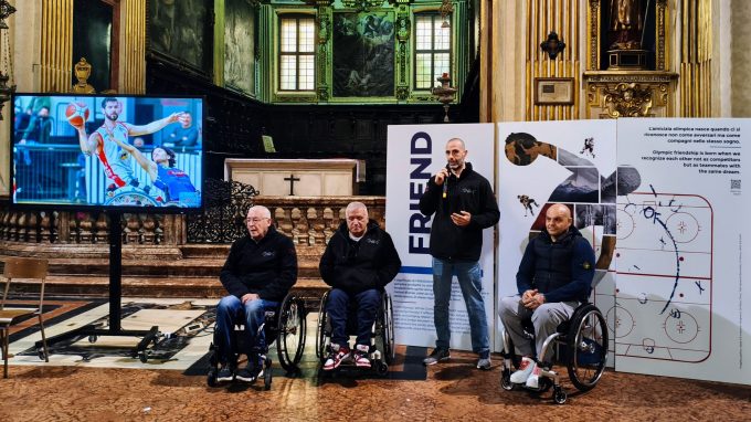 Jacopo Geninazzi nella chiesa di Sant’Antonio