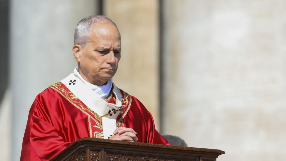 Papa Leone XIV presiede la Santa Messa della Domenica delle Palme (Foto Vatican Media/SIR)