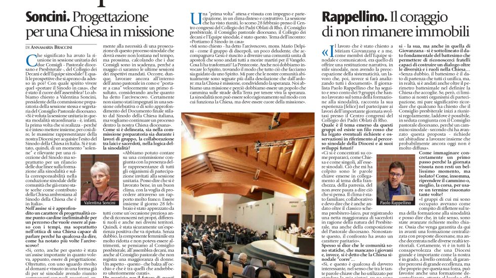 Edizione di domenica 8 marzo