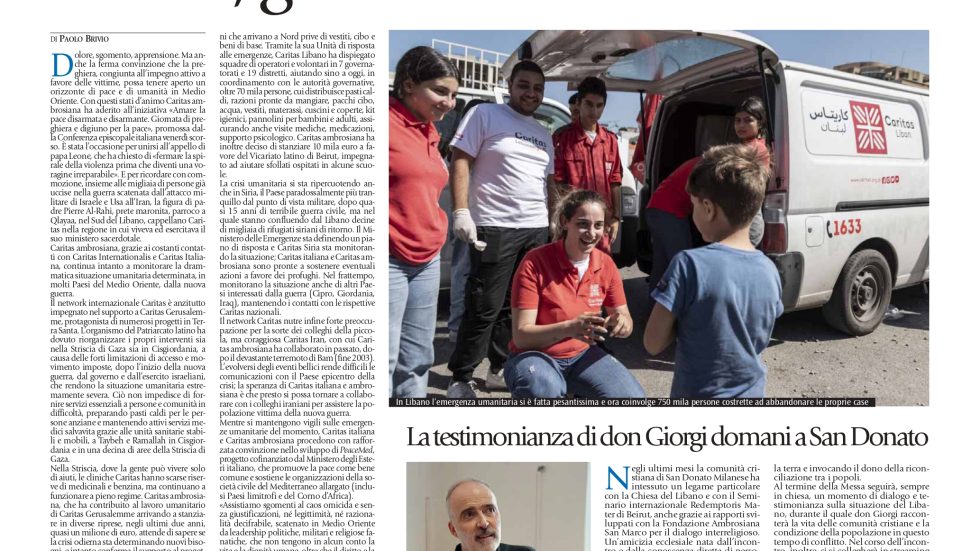 Edizione di domenica 15 marzo