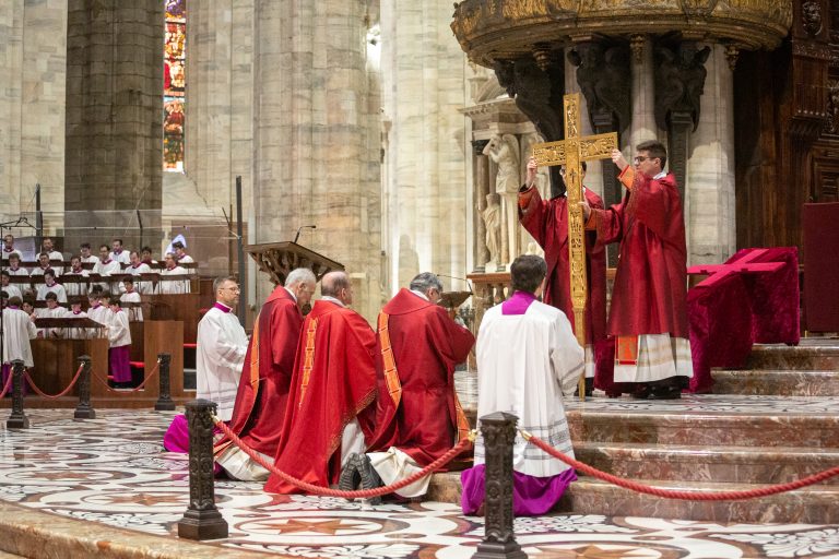 Passione in Duomo 2025 (Agenzia Fotogramma)