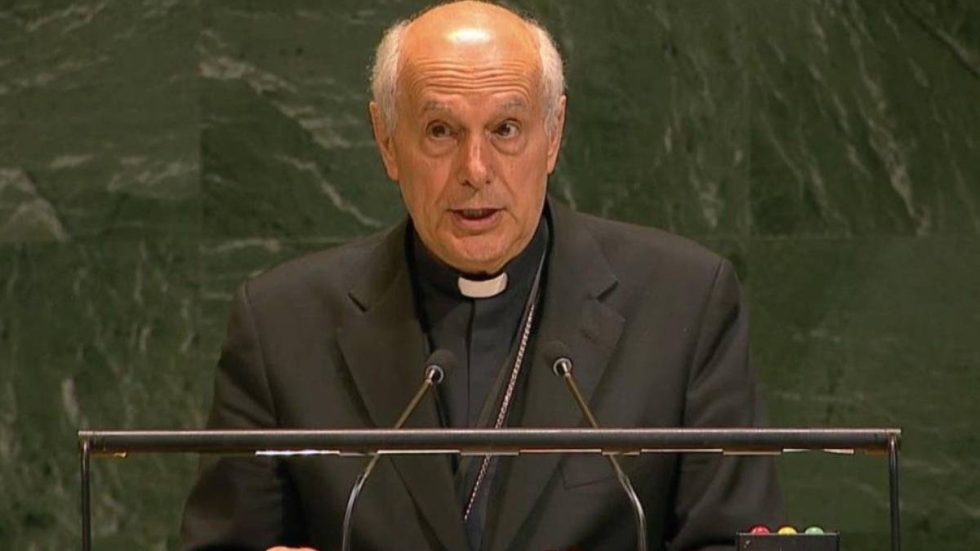 Monsignor Gabriele Caccia Nunzio apostolico negli Stati Uniti