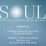 SOUL 2026, «Mistero, il canto del mondo»