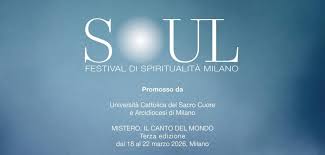 SOUL 2026, «Mistero, il canto del mondo»