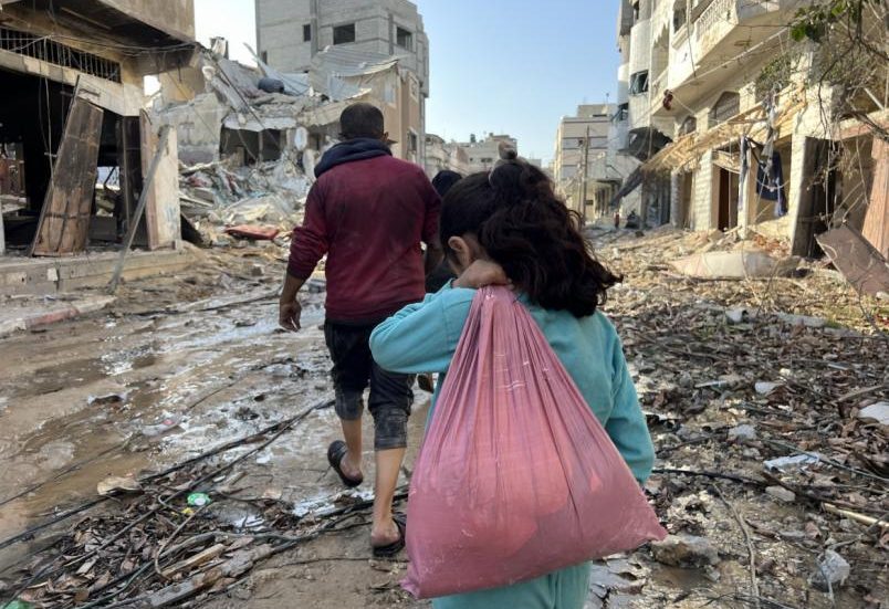 Distruzione e desolazione a Gaza Distruzione e desolazione a Gaza