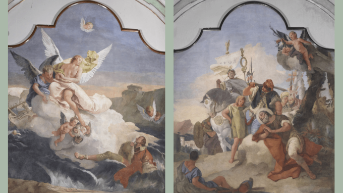Sant’Ambrogio, si svelano gli affreschi del Tiepolo