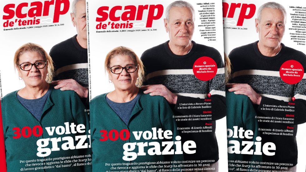 Il numero 300 di «Scarp de' tenis»