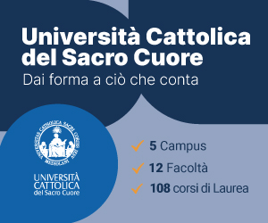 Università Cattolica del Sacro Cuore dal 6/07 al 12/07 2026