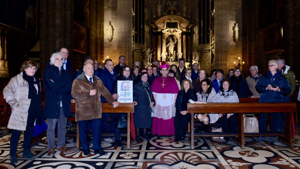 Delpini, Messa in Duomo con i coetanei del 1951