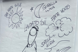 Roberto Benotti a Bienate per la presentazione di “Francesco anima libera”