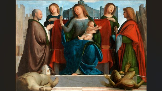 Ambrogio, l’arcangelo e il rospo: il genio di Bramantino