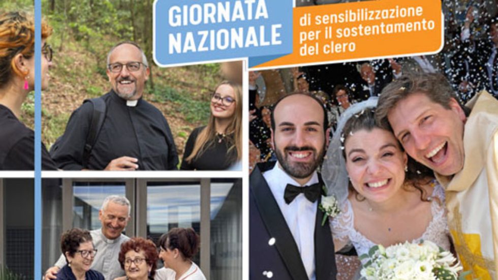 Sostentamento del clero, il 20 settembre la Giornata nazionale