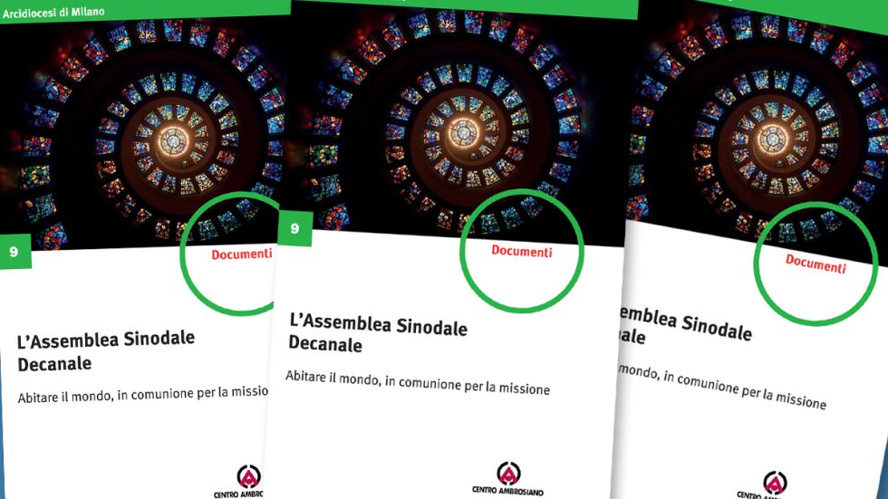 Assemblee sinodali decanali, ecco la nuova Nota pastorale